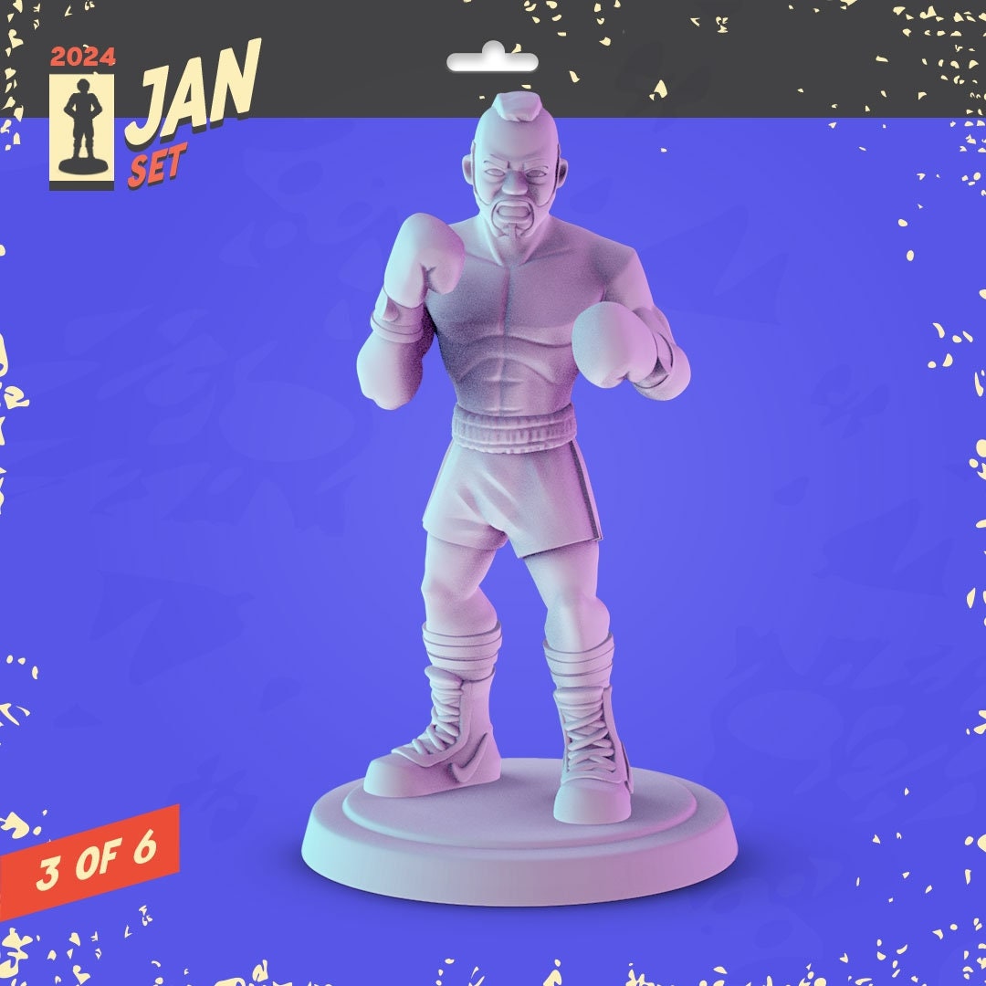 Rocky | 32MM | Pop Minis Miniatures  2024.01