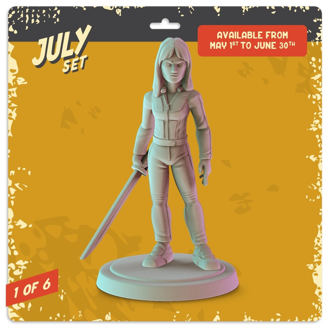 Kill Bill | 32MM | Pop Minis Miniatures