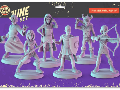 Dungeons and Dragons | 32MM | Pop Minis Miniatures  2022.06