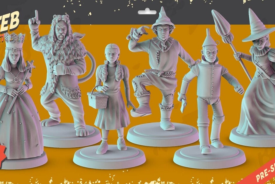 Wizard of Oz | 32MM | Pop Minis Miniatures  2023.02