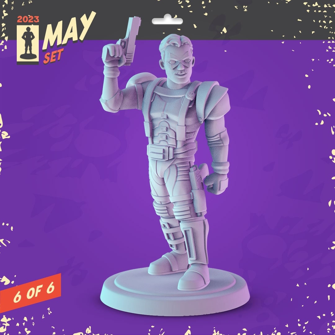 Watchmen | 32MM | Pop Minis Miniatures  2023.05