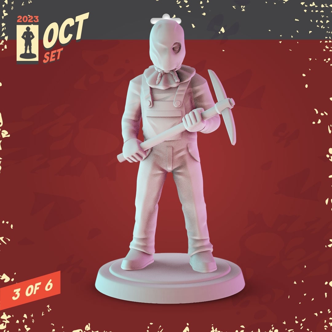 Halloween!! | 32MM | Pop Minis Miniatures  2023.10