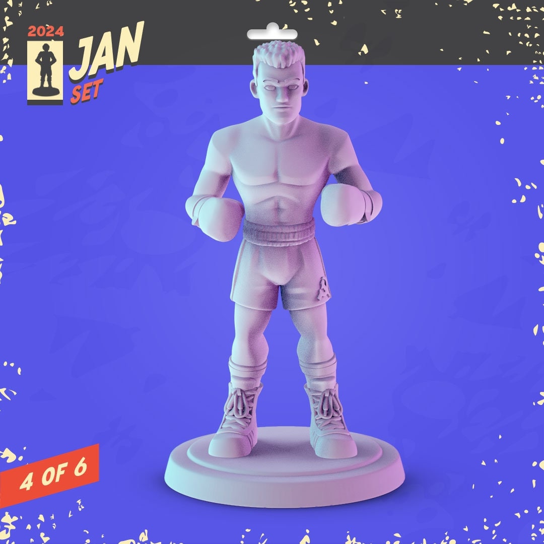 Rocky | 32MM | Pop Minis Miniatures  2024.01