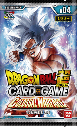DRAGON BALL SUPER TCG: MASTERS ～COLOSSAL WARFARE～ 【DBS-B04】