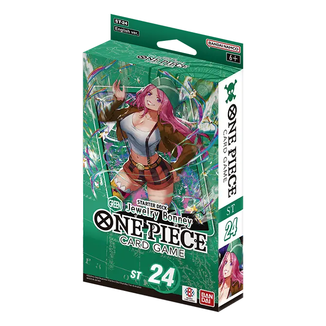 STARTER DECK -GREEN Jewelry Bonney- [ST-24] One Piece Card Game