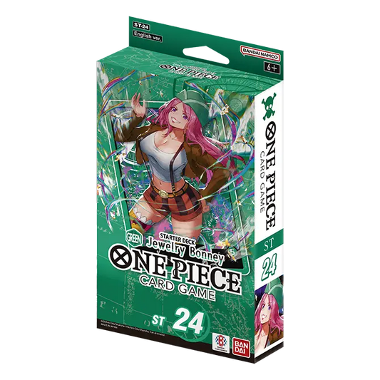 STARTER DECK -GREEN Jewelry Bonney- [ST-24] One Piece Card Game