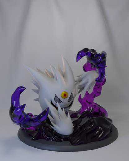 Gastly | Gengar | Haunter | Mega Gengar | Poke Crisis Miniatures