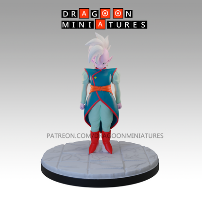 2024.01 Buu Saga 2: Resin 3D Printed Miniatures Set - Buu, Gohan Training, Goten, Goten SS, Kibito, Saiyaman, Saiyaman SS, Satan, Shin, Trunks, Trunks SS, Videl - Dragoon Miniatures