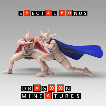 2022.08 Dragoon Miniatures August 2022 Bonus Release: Gamma 1 & Gamma 2