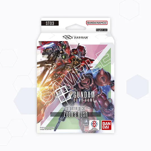 Zeon's Rush [ST03] GUNDAM CARD GAME STARTER DECK