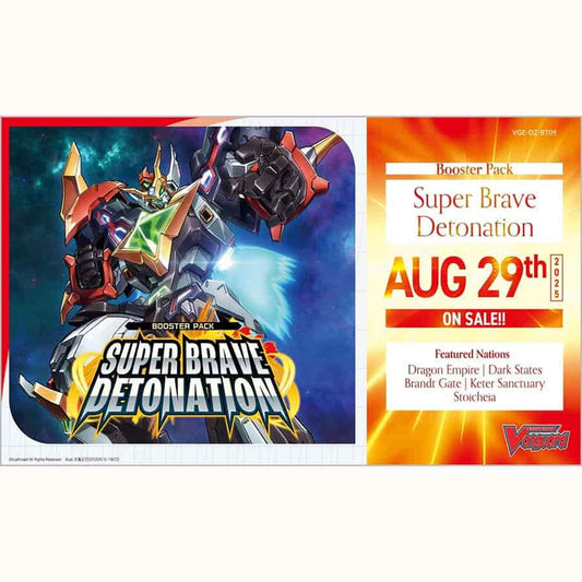CARDFIGHT!! VANGUARD DIVINEZ: BOOSTER: BT9 SUPER BRAVE DETONATION (16CT)