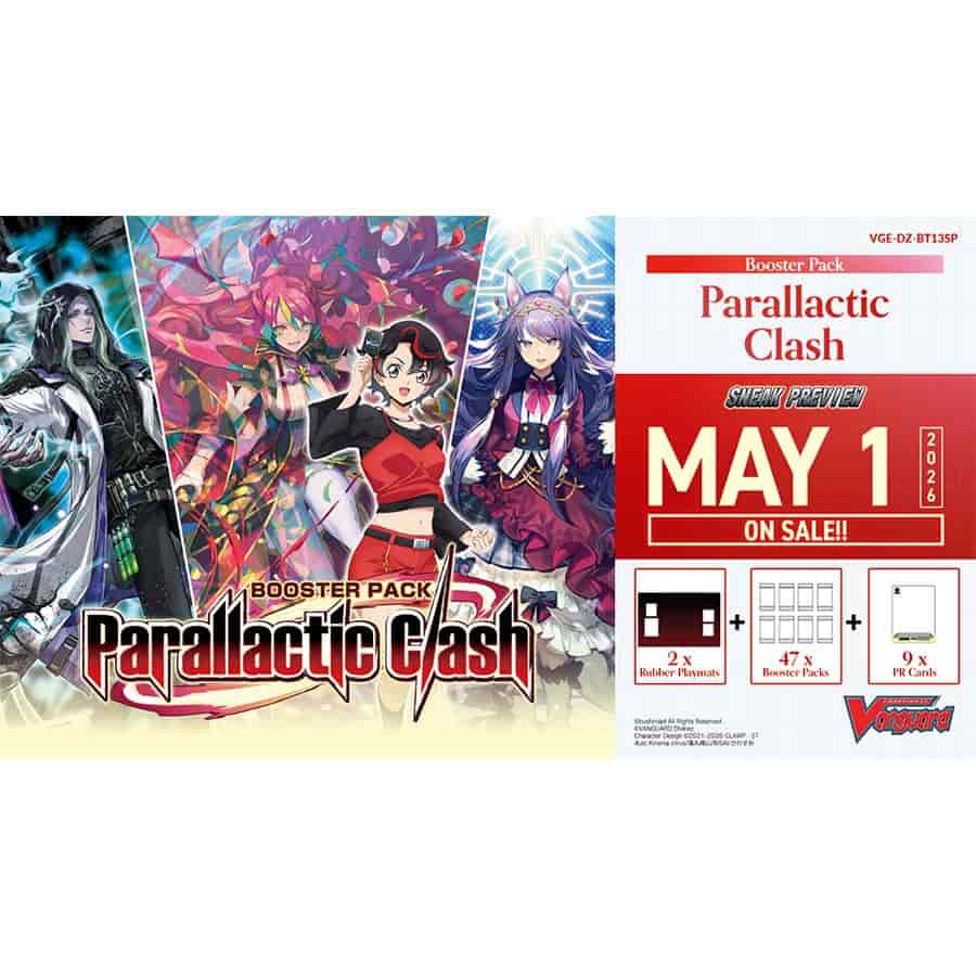 CARDFIGHT!! VANGUARD DIVINEZ: SNEAK PREVIEW KIT: BT13 PARALLACTIC CLASH