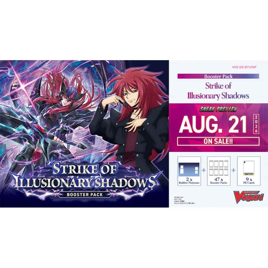 CARDFIGHT!! VANGUARD DIVINEZ: SNEAK PREVIEW KIT: BT15 ILLUSIONARY SHADOWS