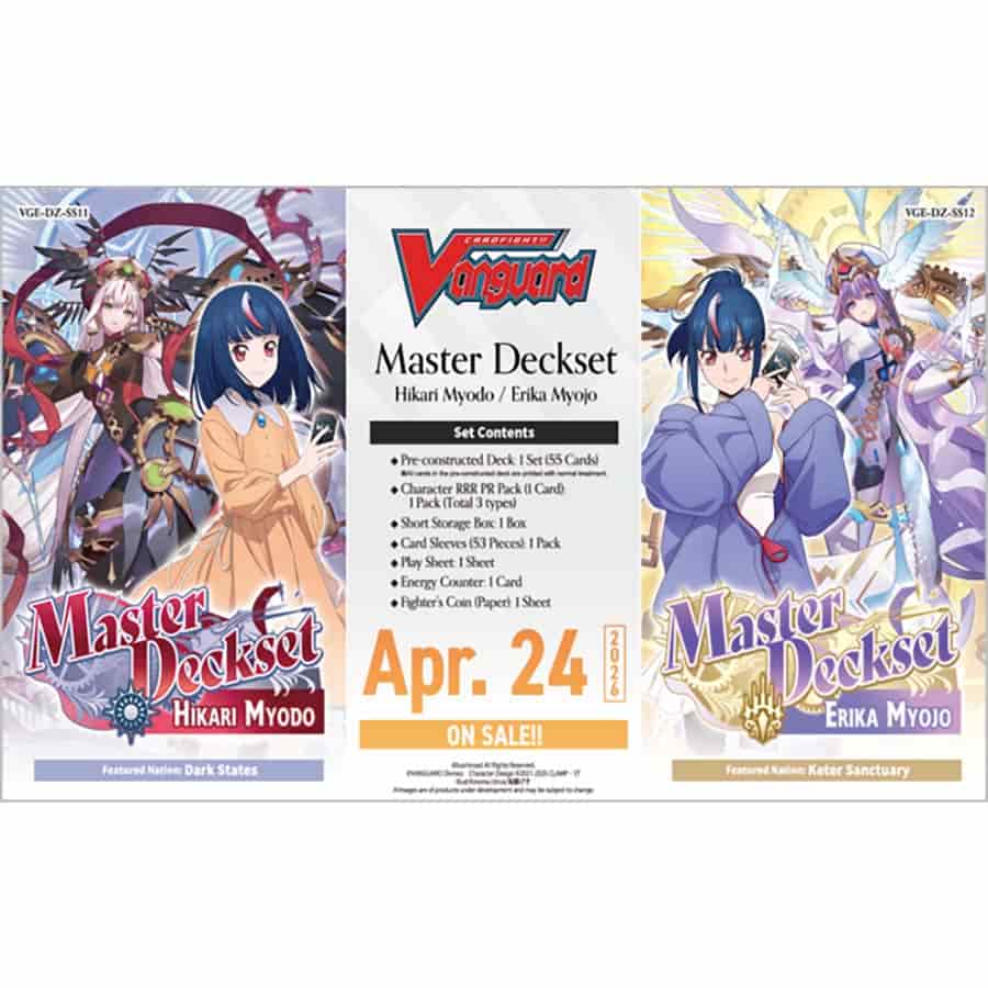 CARDFIGHT!! VANGUARD DIVINEZ: SPECIAL SERIES: 12 MASTER DECKSET: ERIKA MYOJO